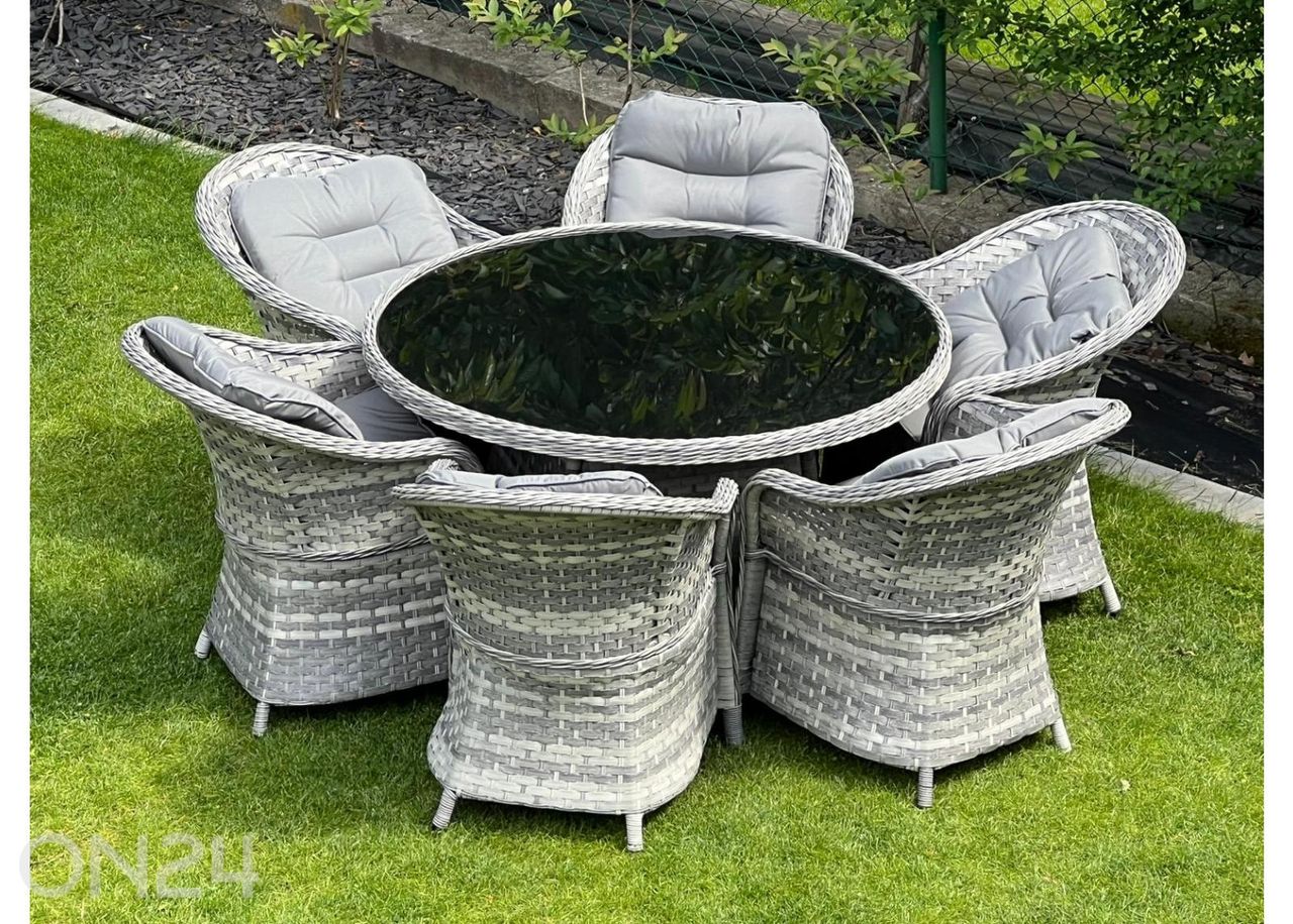 Aiamööbli komplekt Moderno Grande suurendatud