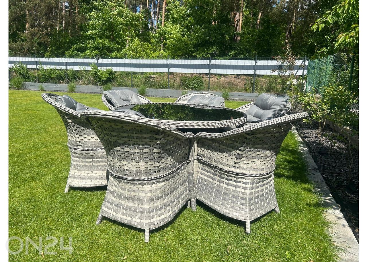 Aiamööbli komplekt Moderno Grande suurendatud