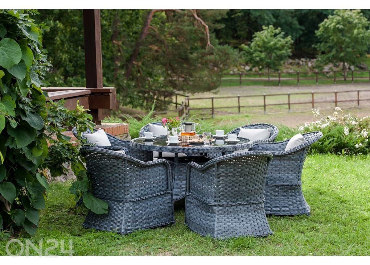 Aiamööbli komplekt Moderno Grande suurendatud