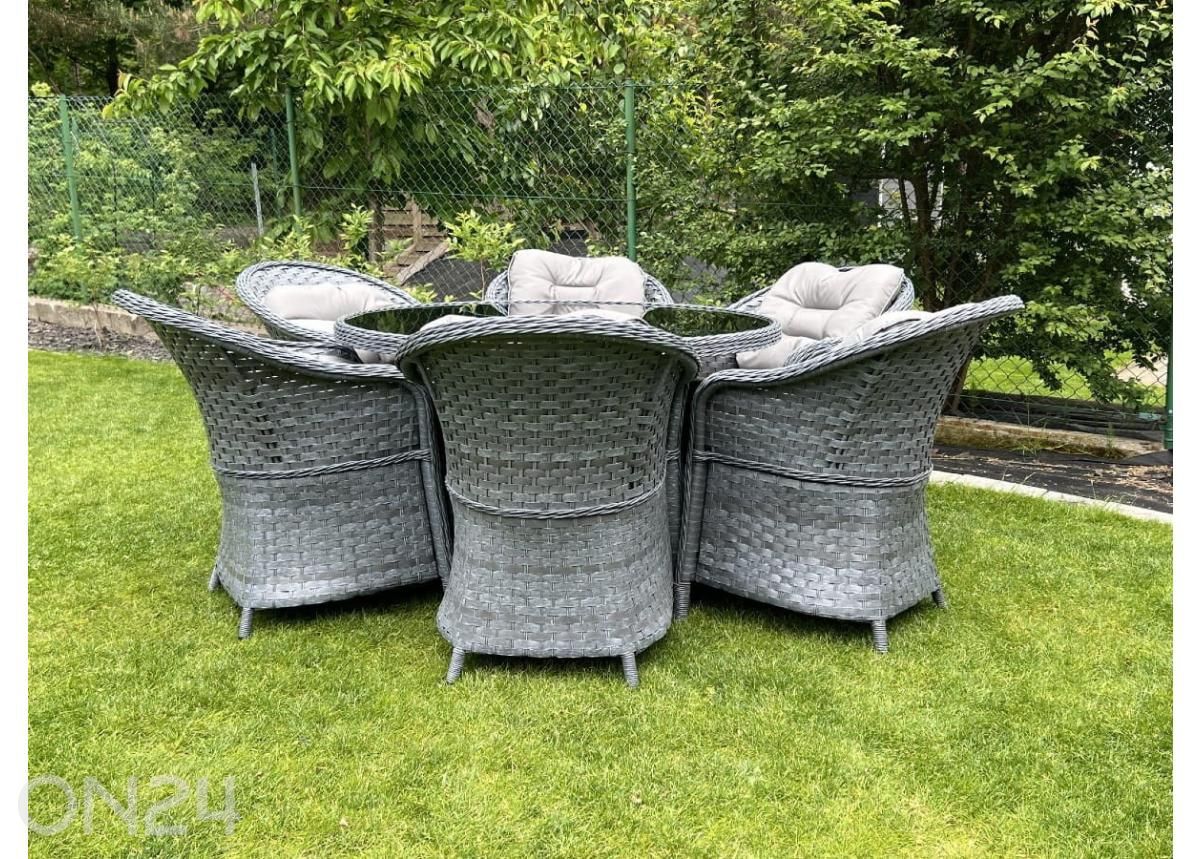 Aiamööbli komplekt Moderno Grande suurendatud