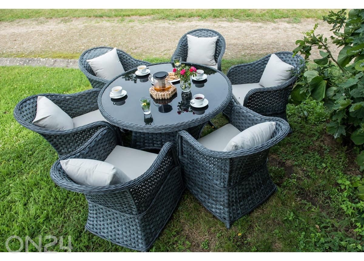 Aiamööbli komplekt Moderno Grande suurendatud