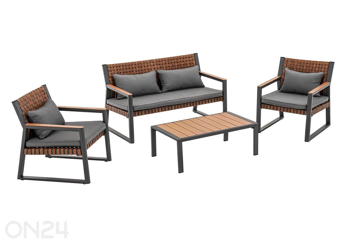 Aiamööbli komplekt Texas suurendatud