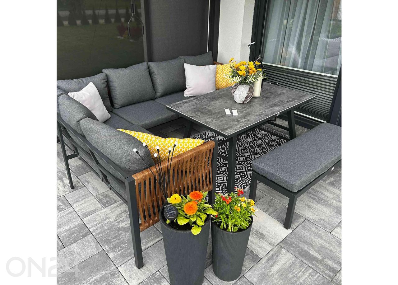 Aiamööbli komplekt Texas suurendatud