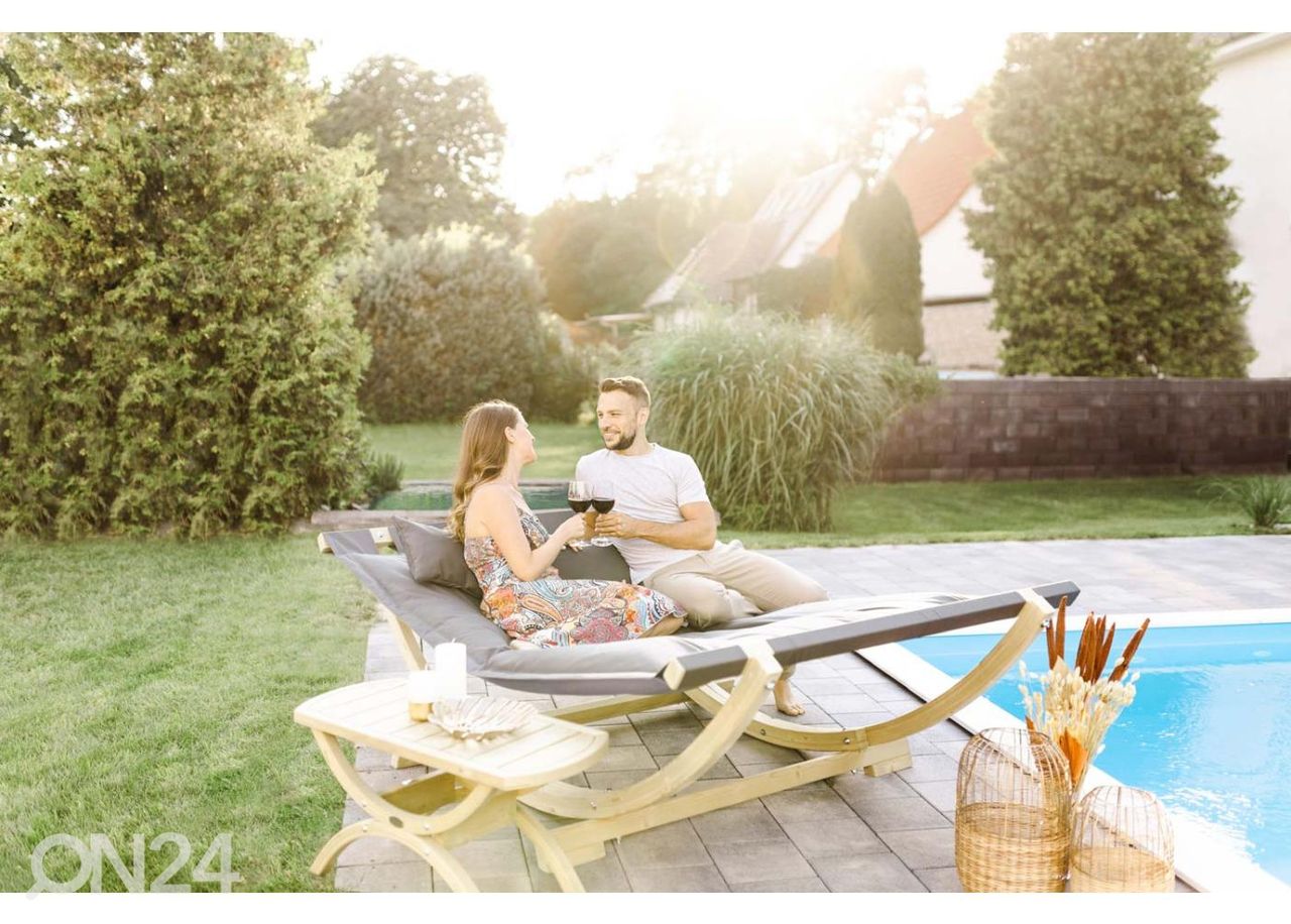 Aiavoodi Amazonas Lounge Bed suurendatud