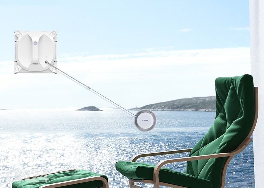 Akuga aknapesurobot ECOVACS WINBOT X juhtmevaba suurendatud