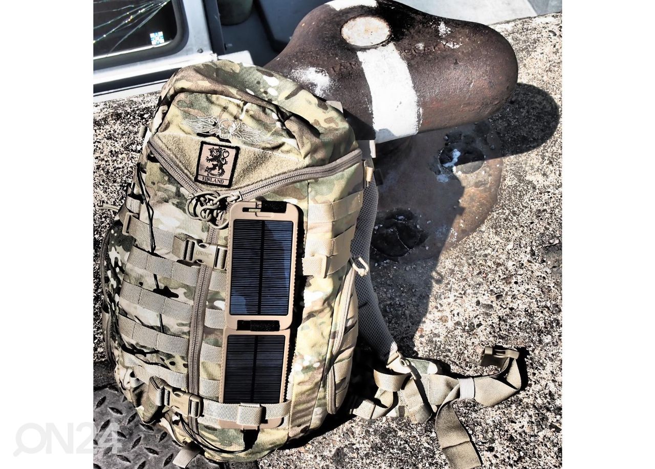 Akupank päikesepaneeliga TACTICAL EXTREME SOLAR suurendatud