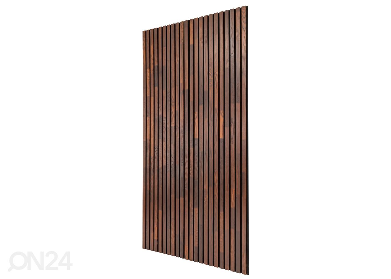 Akustiline seinapaneel täispuidust 240x60 cm suurendatud