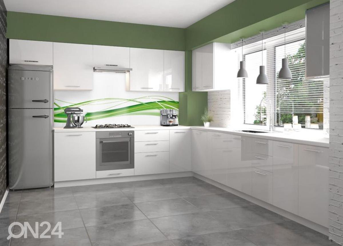 Alumine köögikapp ahjule 60 cm suurendatud