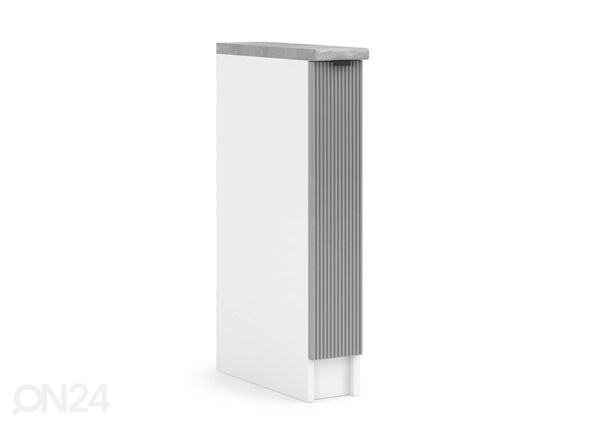 Alumine köögikapp Lissone 15 cm suurendatud
