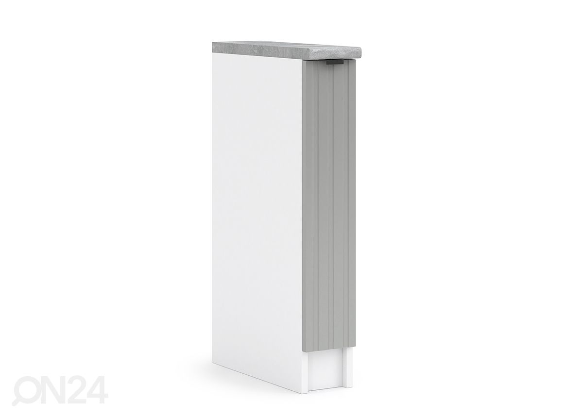 Alumine köögikapp Lissone 15 cm suurendatud
