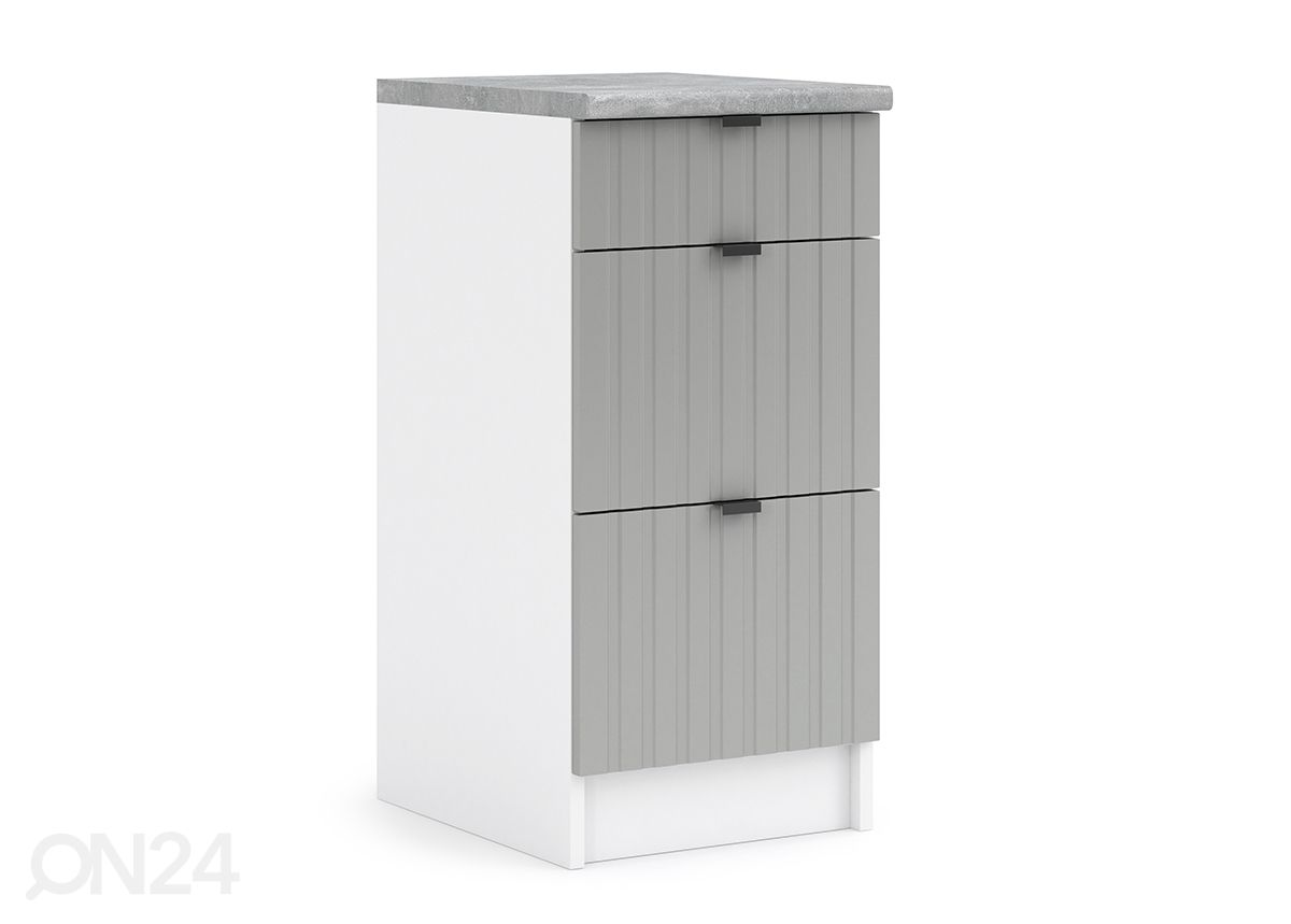 Alumine köögikapp Lissone 40 cm suurendatud