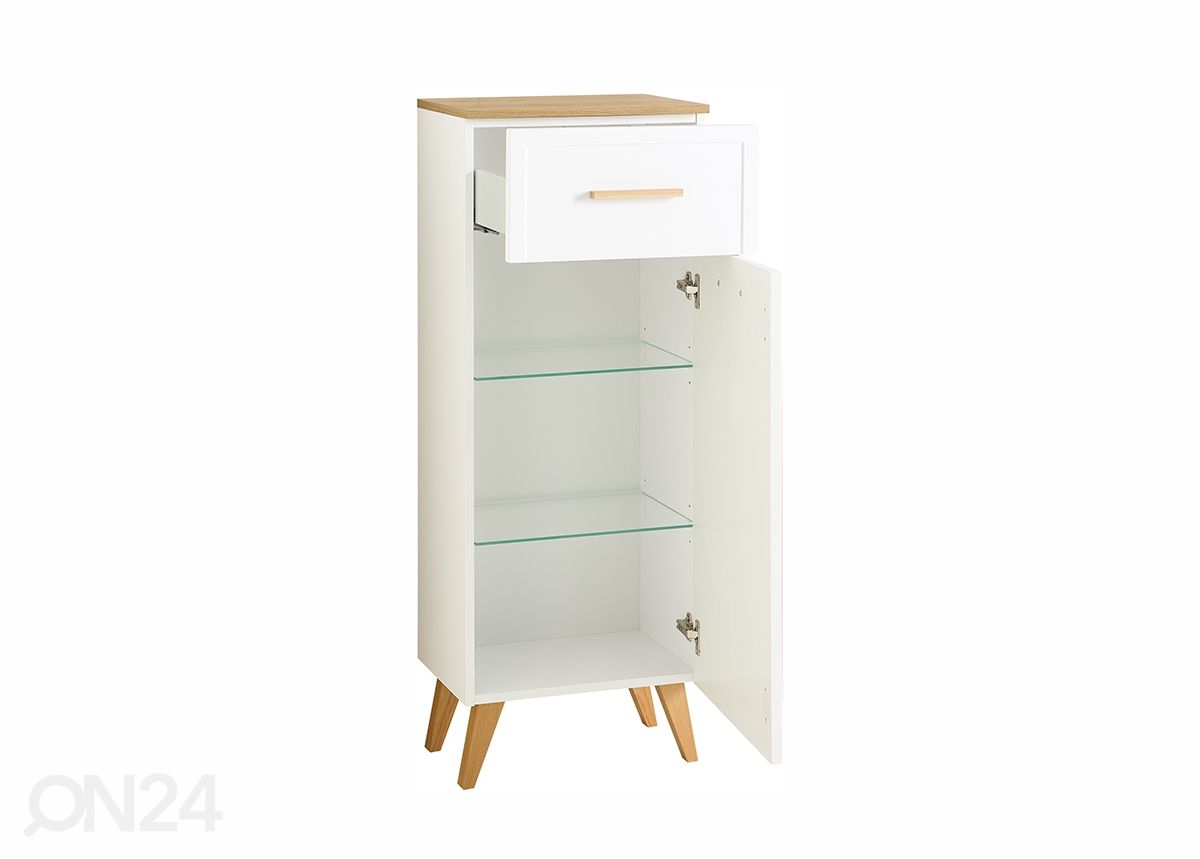 Alumine vannitoakapp 383 suurendatud