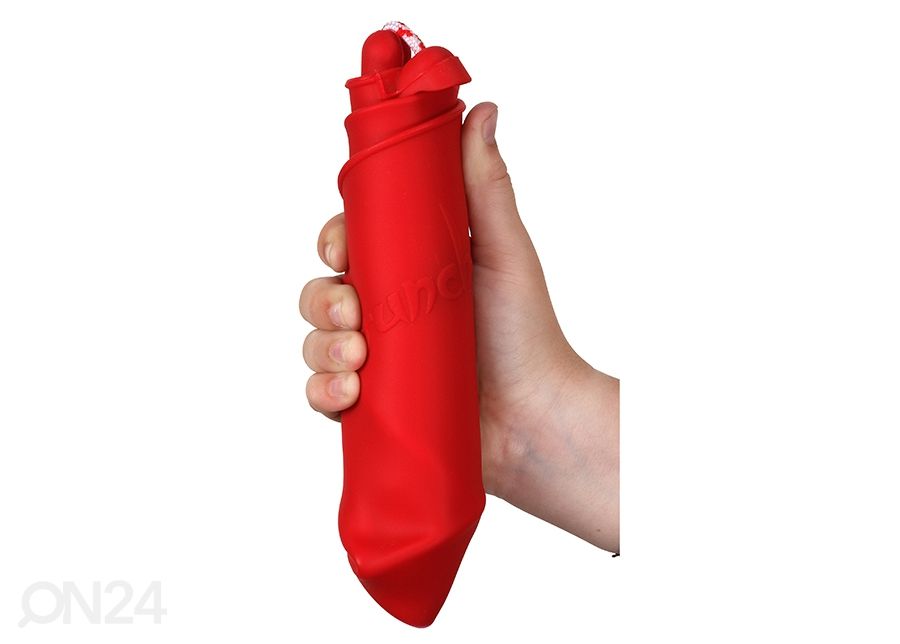 Ämber Scrunch, punane suurendatud