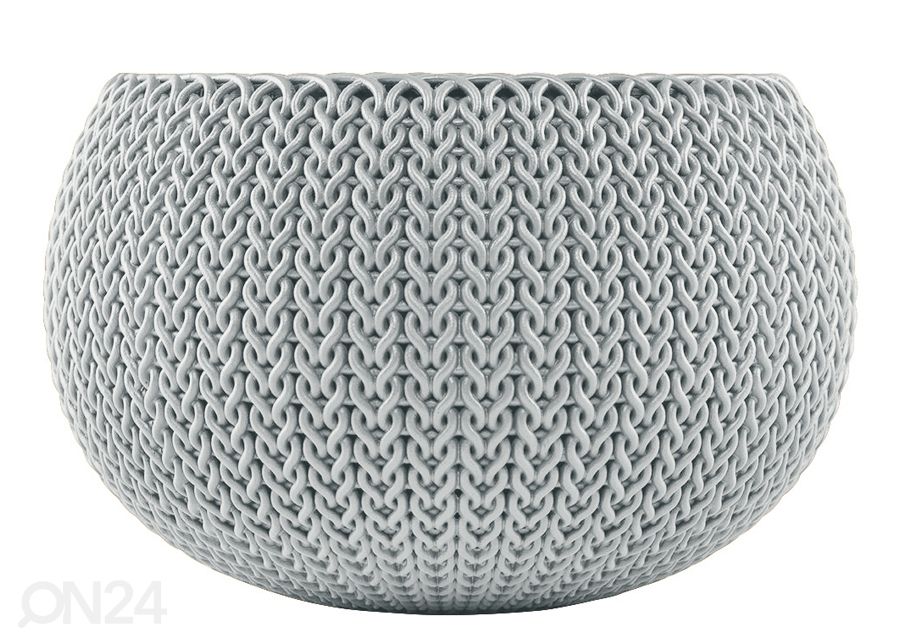 Ampel Keter Cozies väike, hall Ø28 x h18 cm suurendatud
