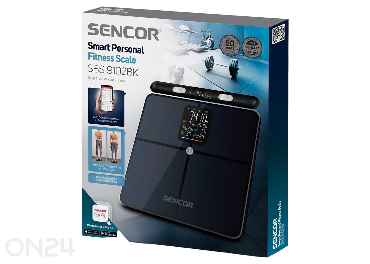 Analüüskaal Sencor SBS9102BK suurendatud