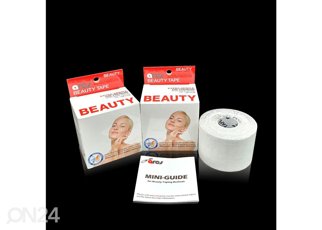 Ares Beauty teip, valge suurendatud