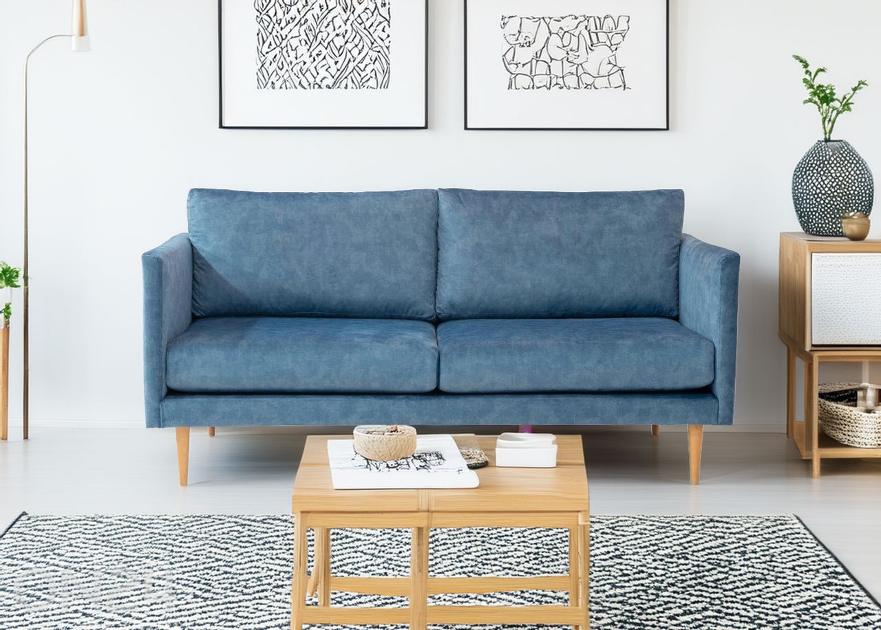 Atto Collection diivan 2-kohaline Kirsi suurendatud