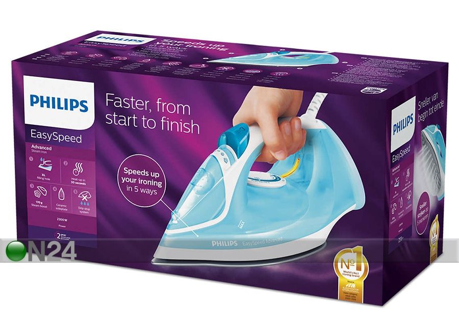Aurutriikraud Philips EasySpeed Advanced suurendatud
