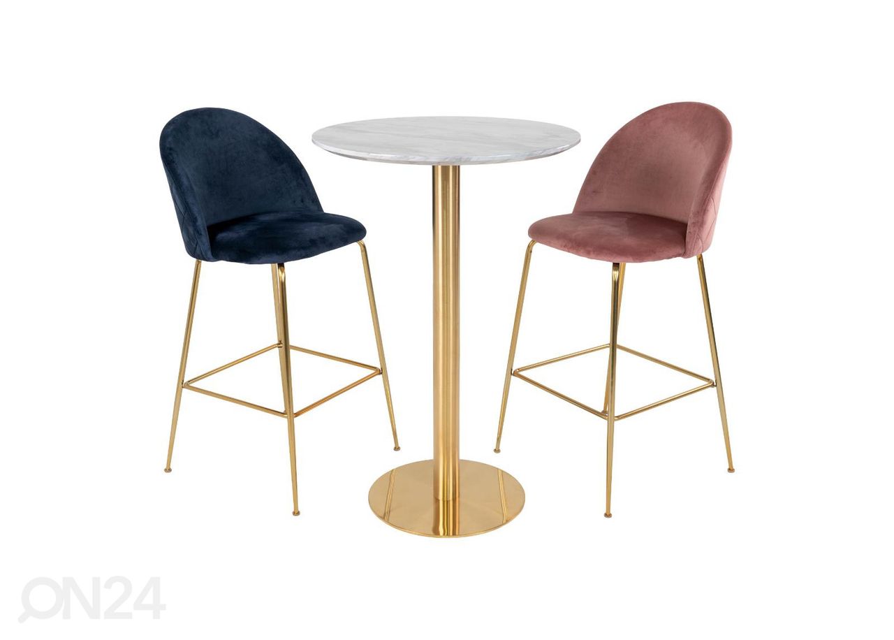 Baarilaud Bolzano Ø70 cm suurendatud