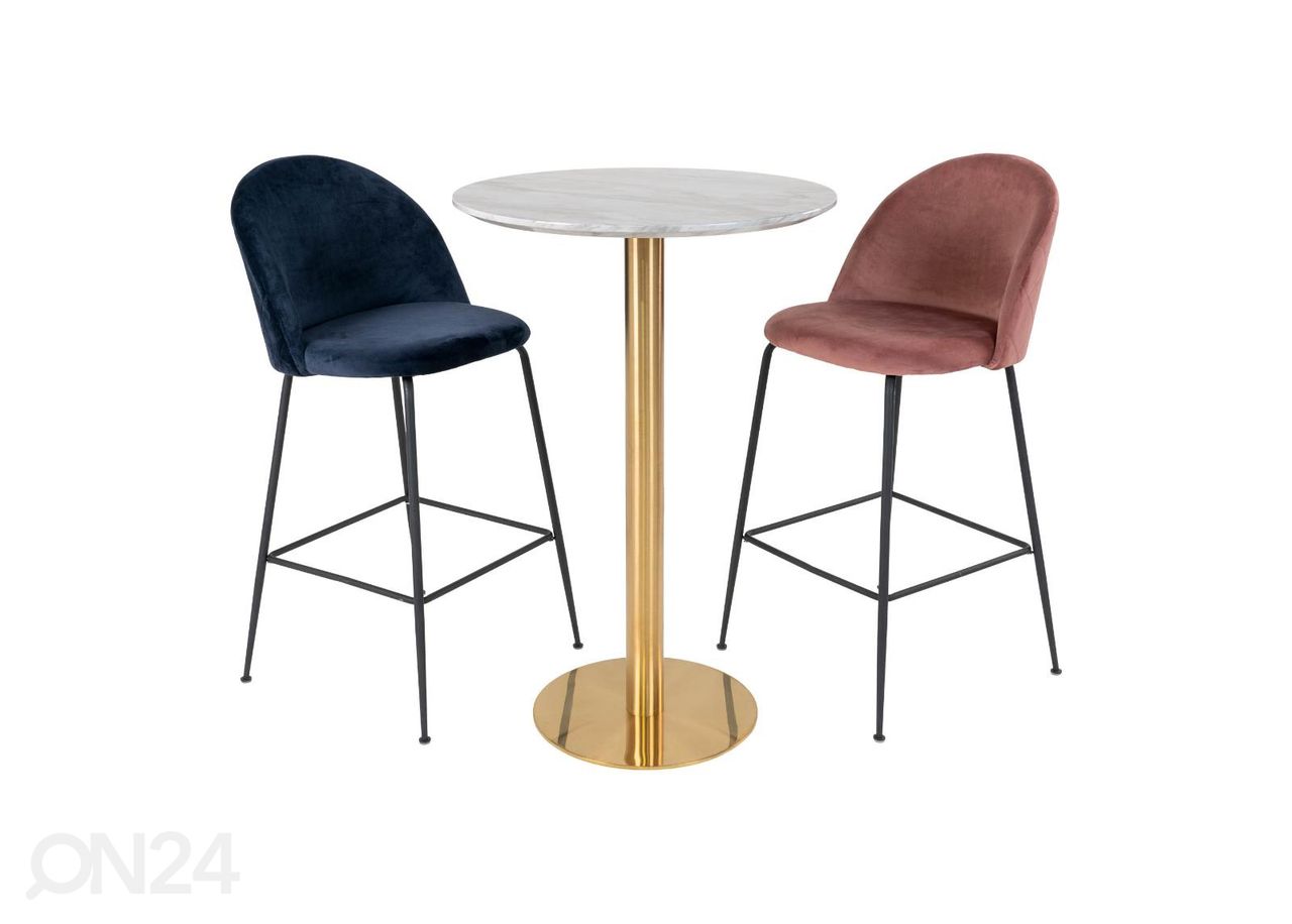 Baarilaud Bolzano Ø70 cm suurendatud