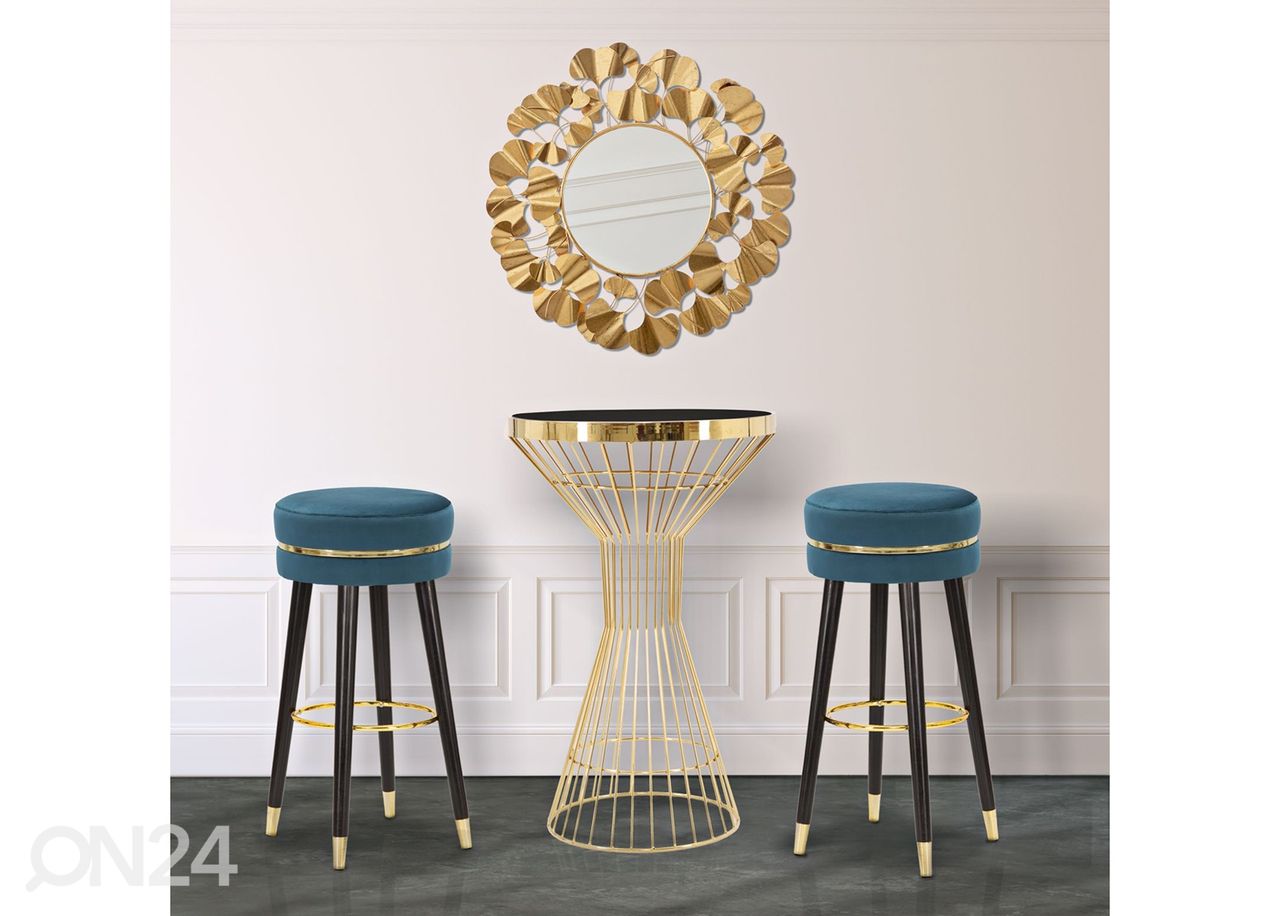 Baaripukk Paris, sinakasroheline suurendatud