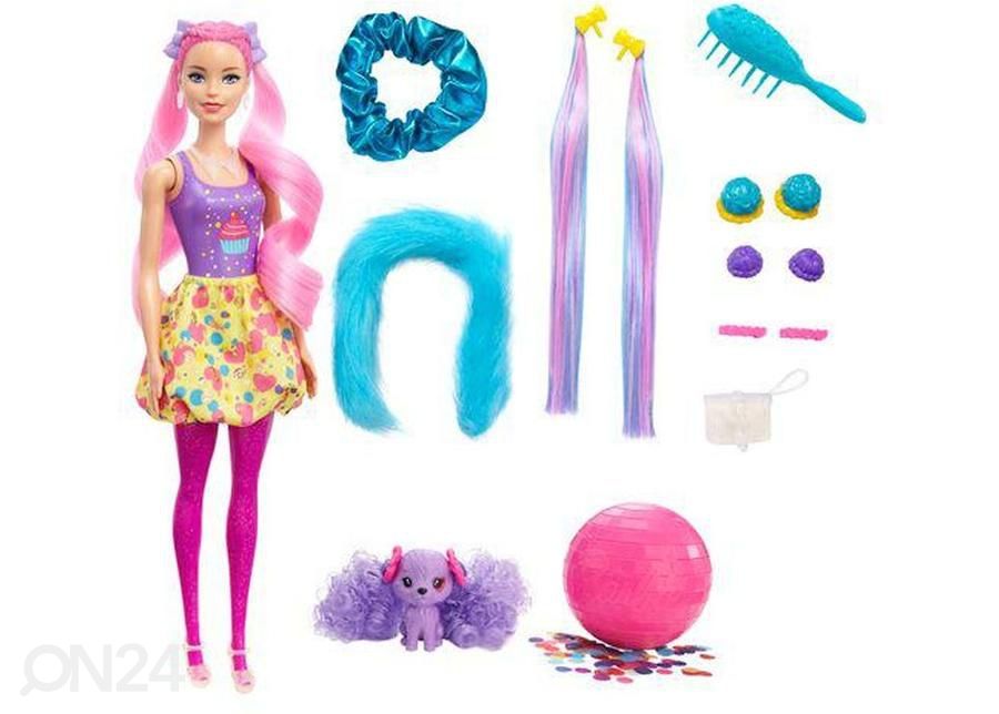 Barbie Color Reveal üllatusnukk soengukomplekt suurendatud