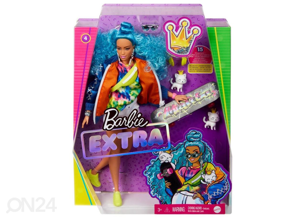 Barbie® Ekstra Sinised lokid suurendatud