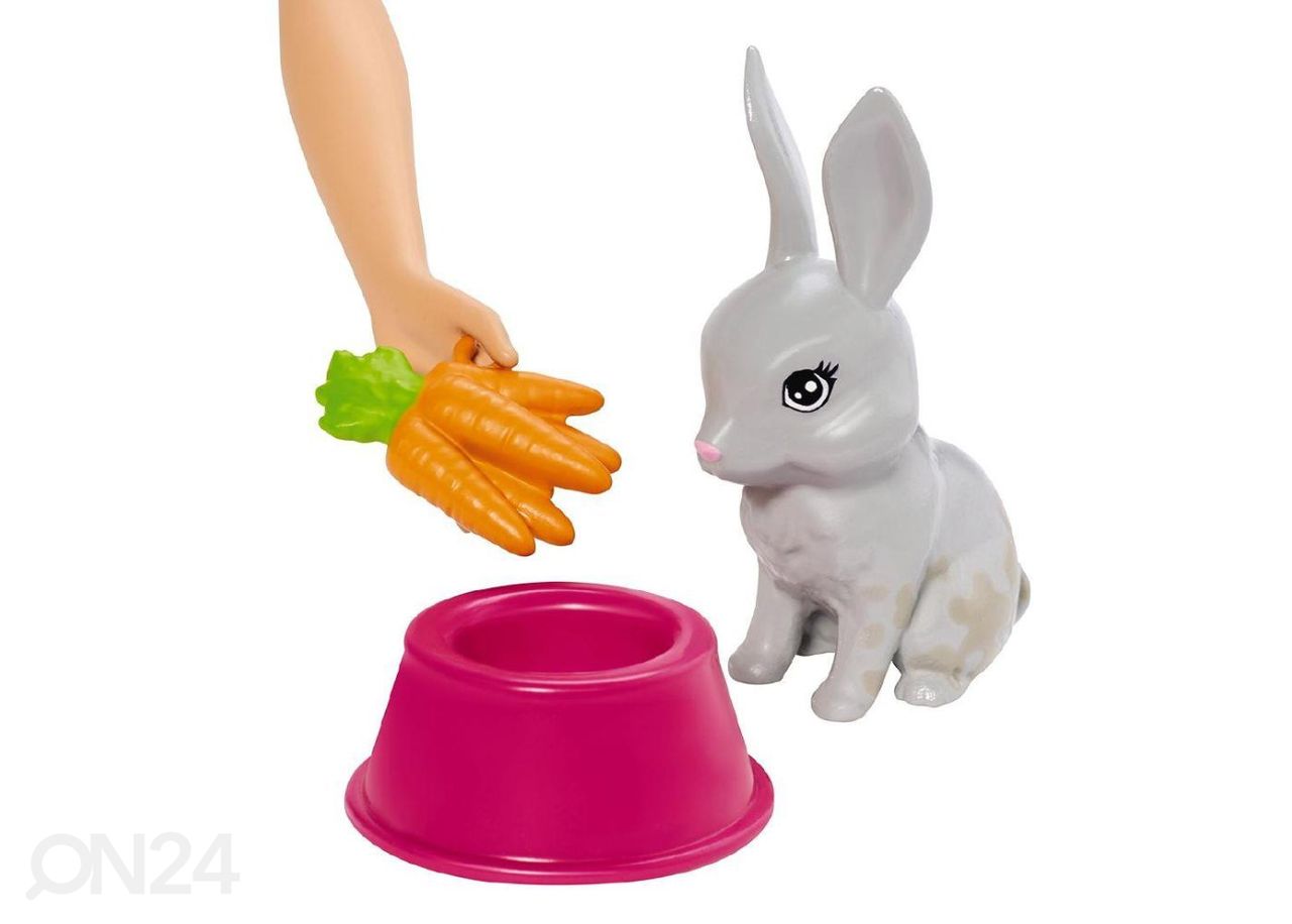 Barbie® Lemmikute vannikomplekt Blondie suurendatud