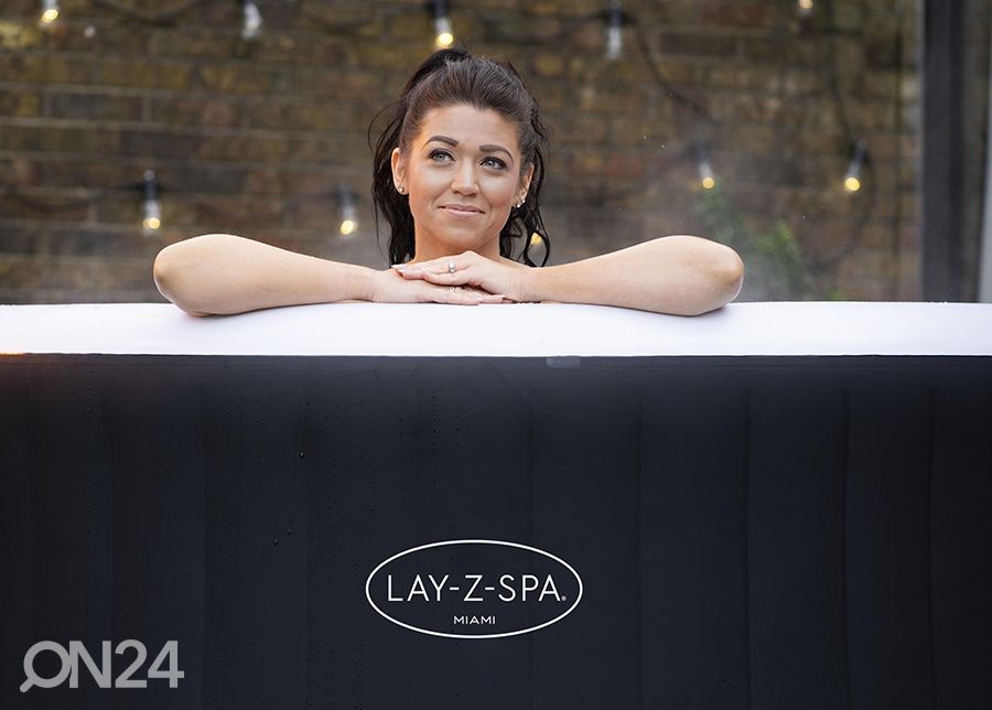 Bassein Bestway Lay-Z Spa Miami Airjet suurendatud