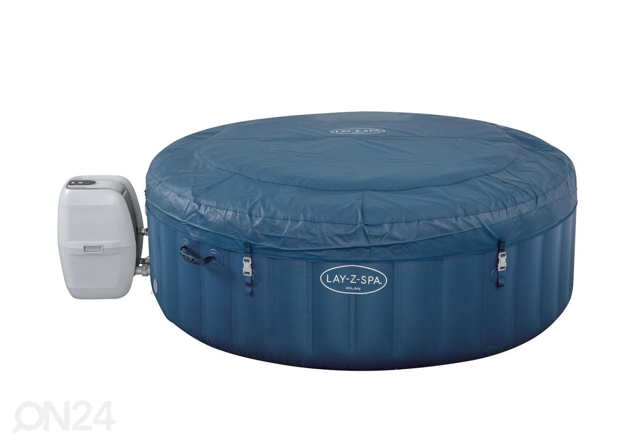 Bassein Bestway Lay-Z Spa Milan Airjet Plus suurendatud