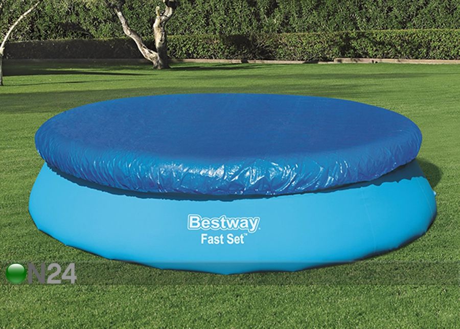 Basseinikate Bestway Ø 3,96 m suurendatud