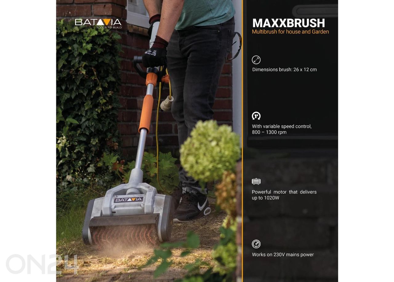 Batavia Maxxbrush 1020W puhastushari suurendatud