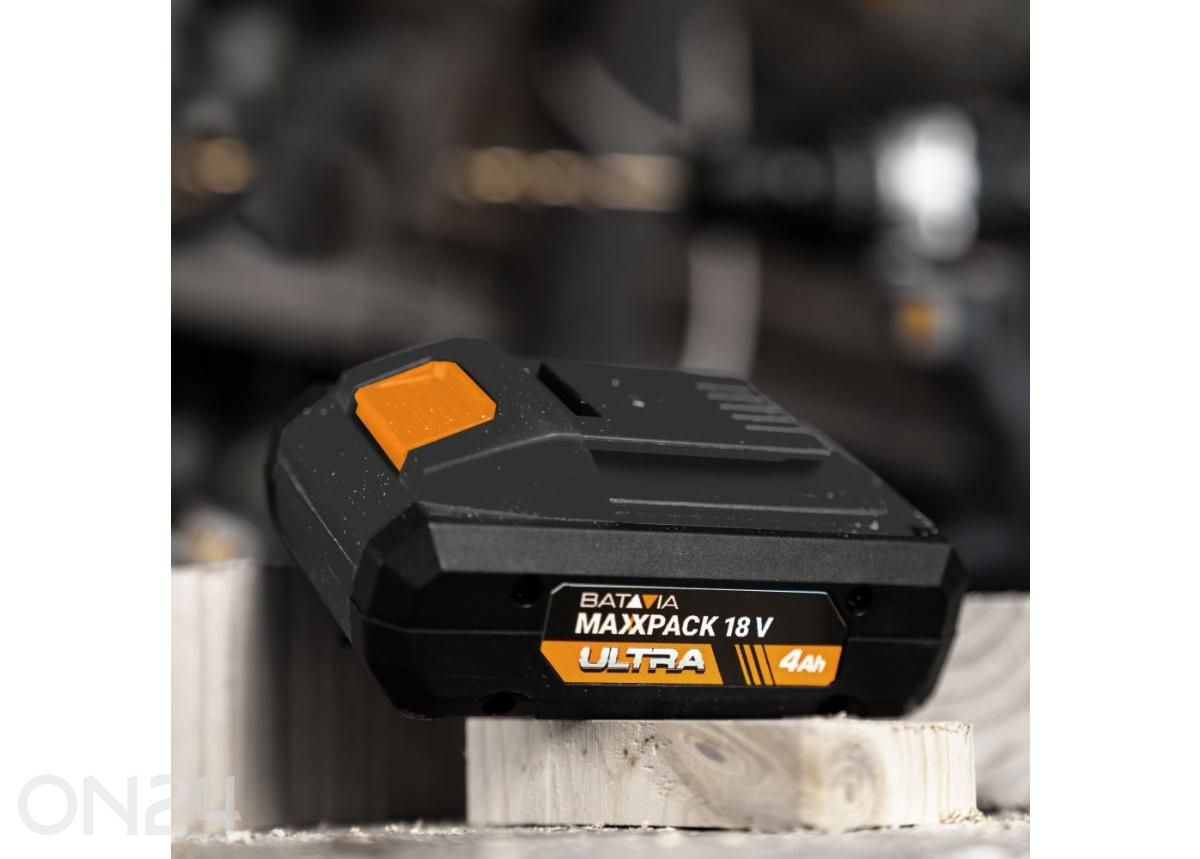 Batavia Maxxpack Ultra 18V 4,0Ah Li-ion aku suurendatud