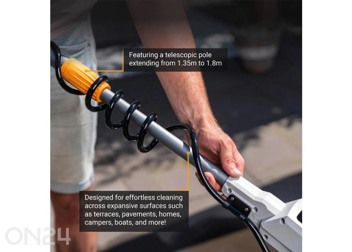 Batavia Twin Brush 18V puhastushari juhtmevaba suurendatud