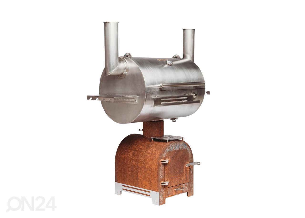 BBQ-suitsuahi GrillSymbol Smoky Beast Silver suurendatud