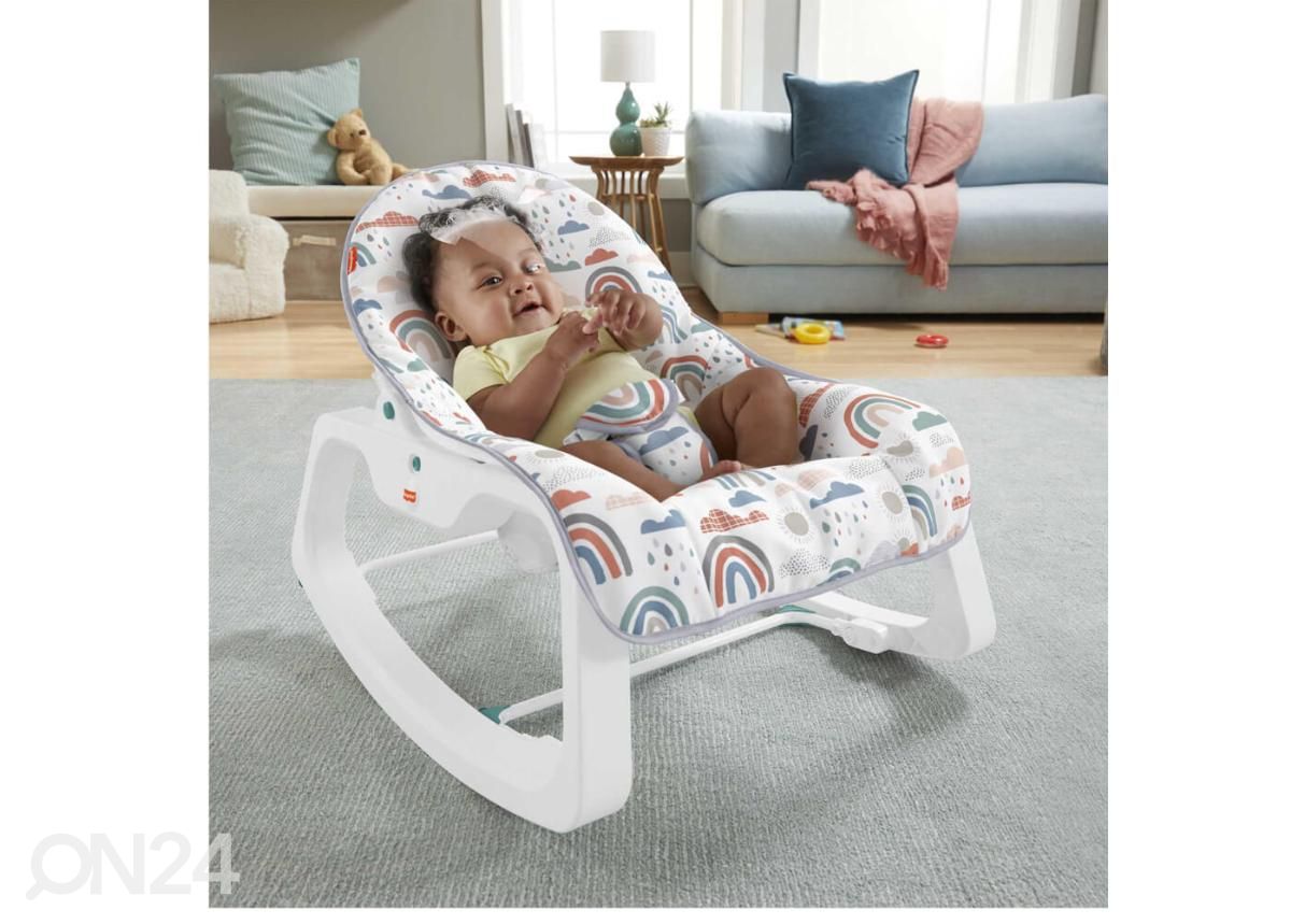 Beebi kiik-lamamistool Fisher Price suurendatud