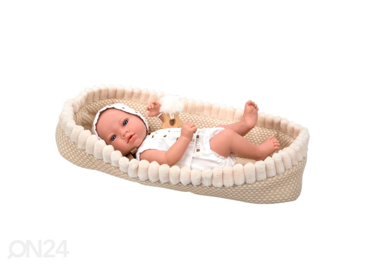 Beebinukk Arias koos magamisasemega 38 cm suurendatud