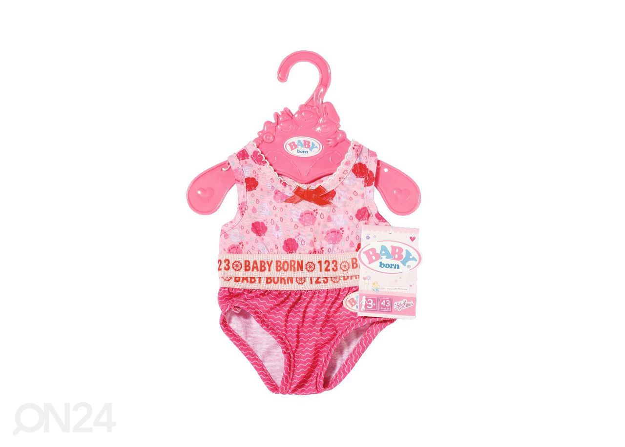 Beebinuku riided Aluspesu komplekt BABY BORN suurendatud