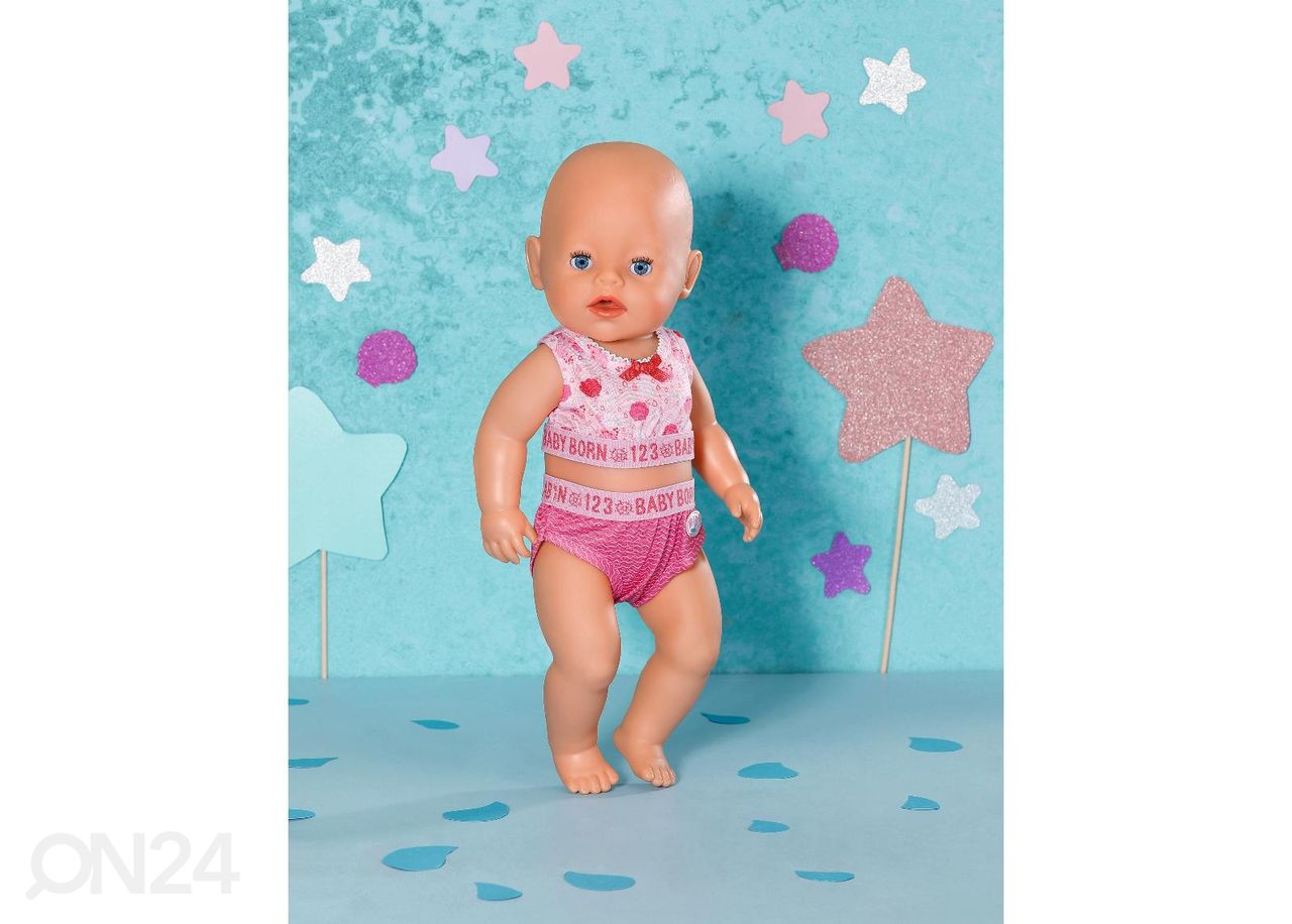 Beebinuku riided Aluspesu komplekt BABY BORN suurendatud