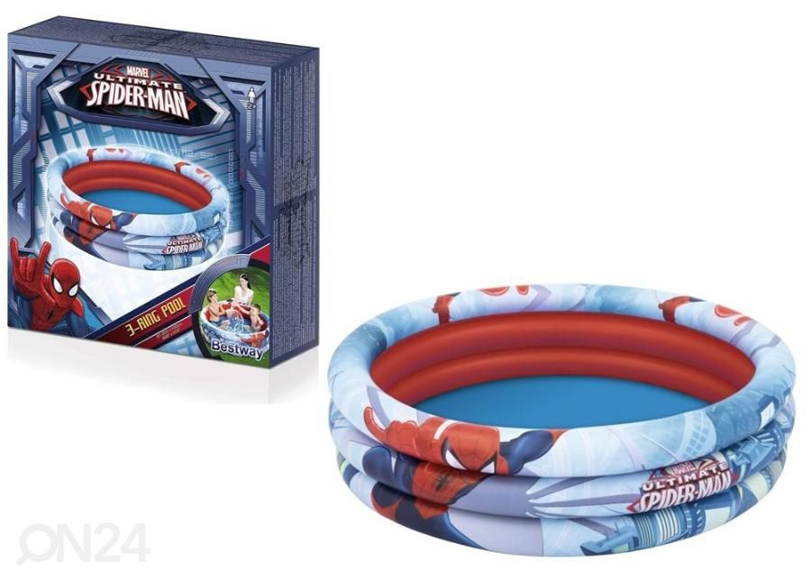 Bestway bassein Spider-Man 122 x 30 cm suurendatud