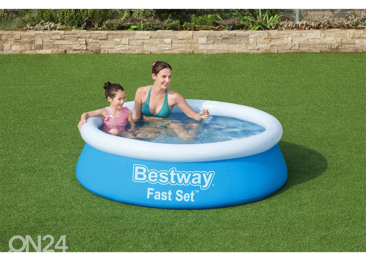 Bestway Fast Set bassein suurendatud