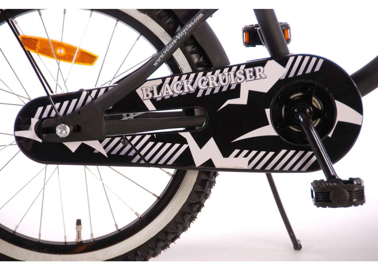 Black Cruiser 18 tolli poiste jalgratas Volare suurendatud