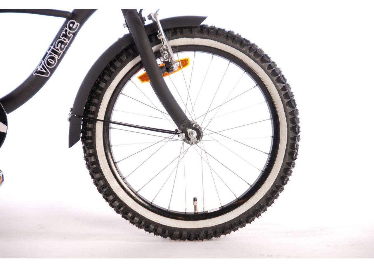 Black Cruiser 18 tolli poiste jalgratas Volare suurendatud