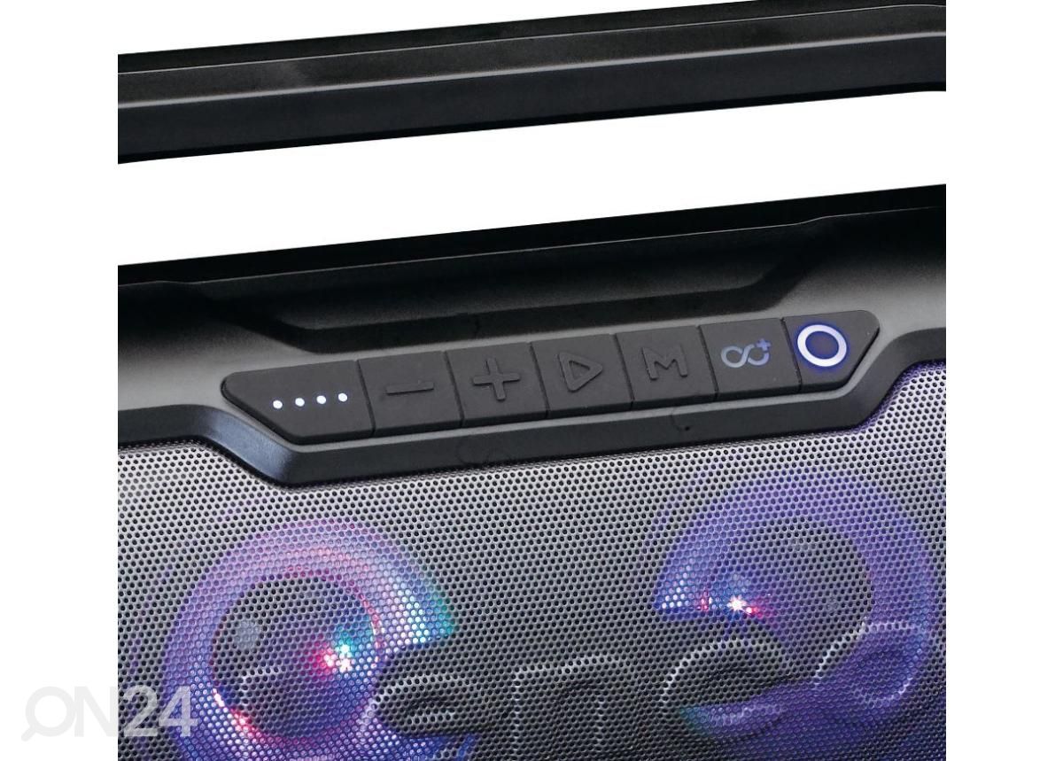 Bluetooth kõlar Lenco SPR070BK suurendatud