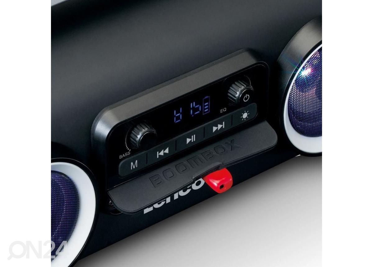 Bluetooth kõlar Lenco SPR100BK, black suurendatud