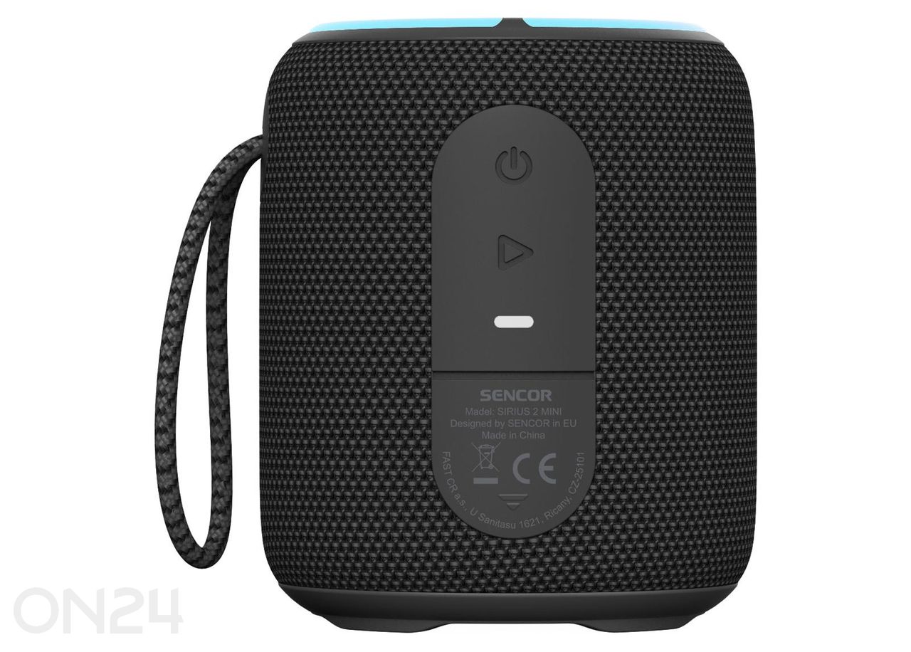 Bluetooth kõlar Sencor Sirius2 Mini suurendatud