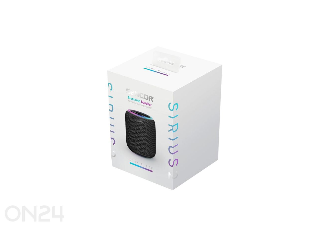 Bluetooth kõlar Sencor Sirius2 Mini suurendatud