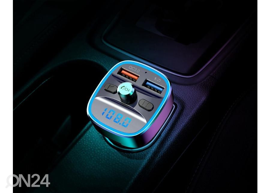 Bluetooth/ MP3 saatja autosse Sencor suurendatud