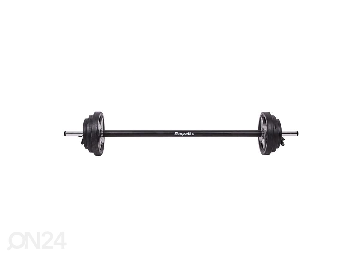 Bodypump komplekt kang + raskused Pumpstar 2 20kg inSPORTline suurendatud