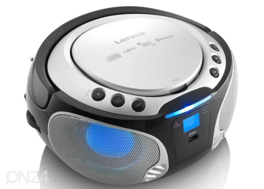 CD-raadio Lenco, hõbe suurendatud